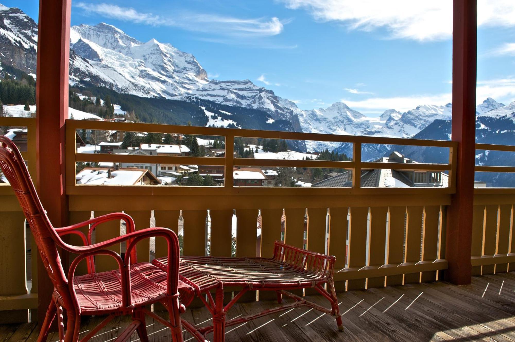 Historic Hotel Falken Wengen Exterior photo