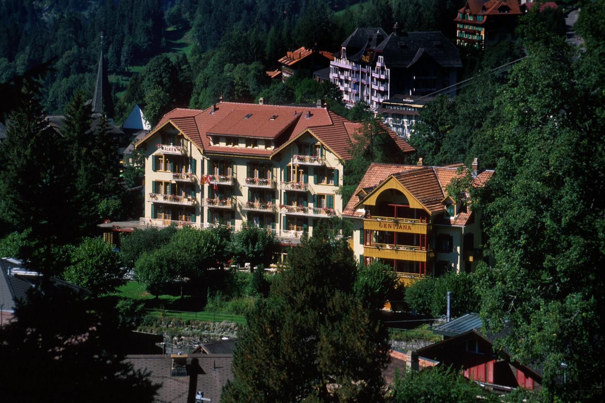 Historic Hotel Falken Wengen Exterior photo