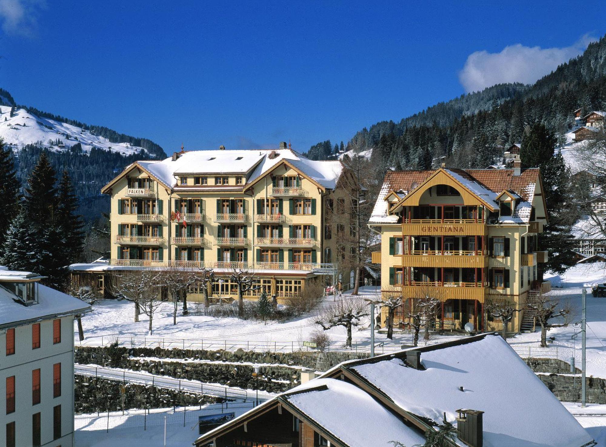 Historic Hotel Falken Wengen Exterior photo