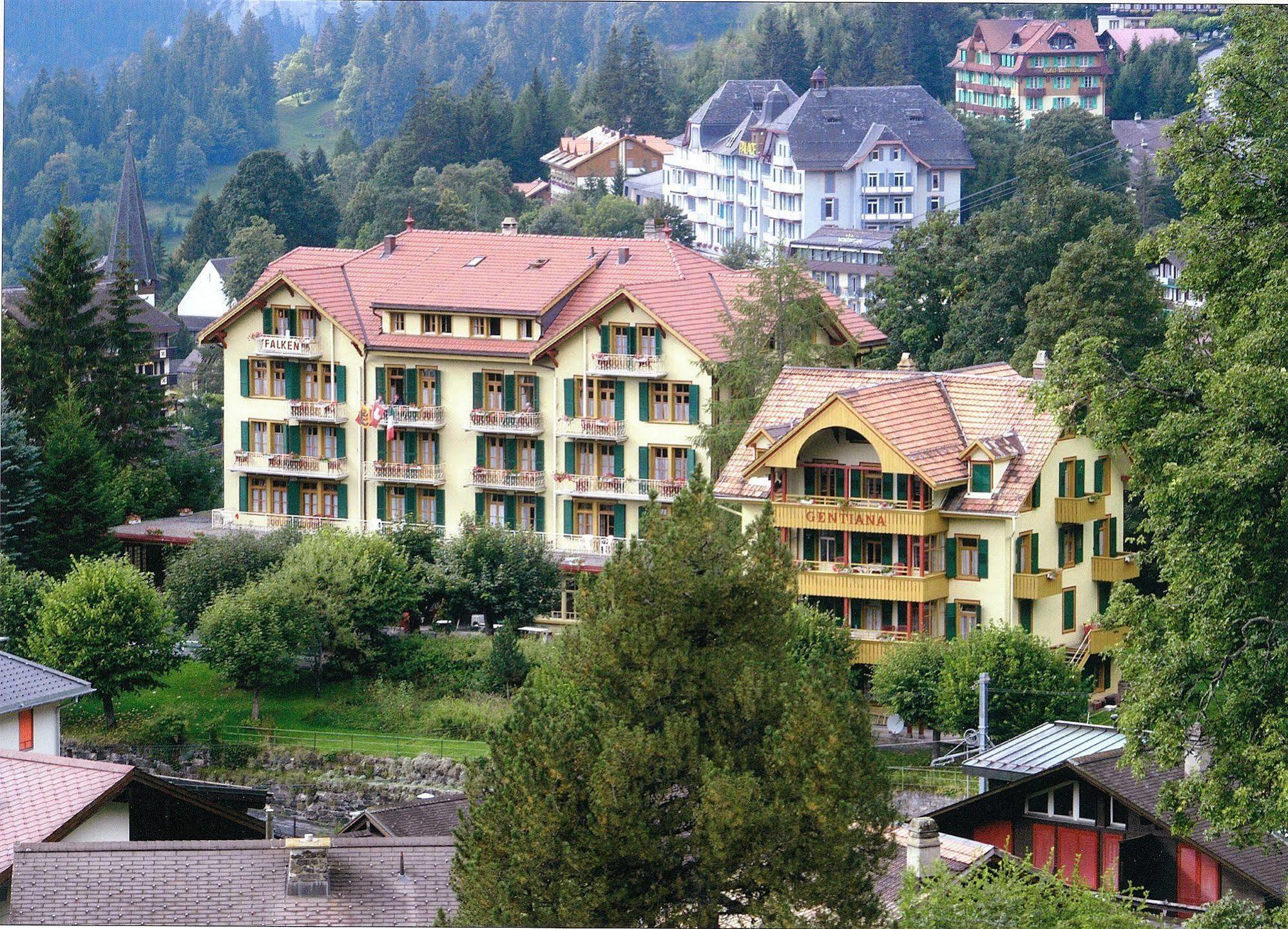 Historic Hotel Falken Wengen Exterior photo