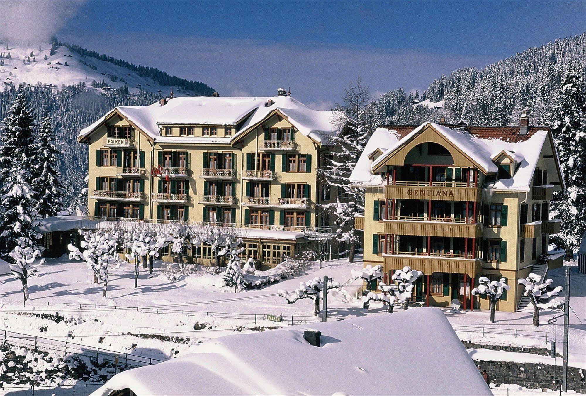 Historic Hotel Falken Wengen Exterior photo