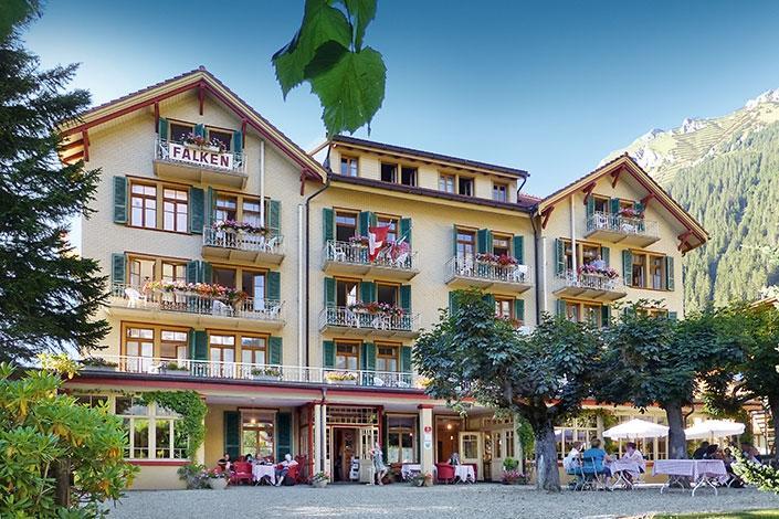 Historic Hotel Falken Wengen Exterior photo